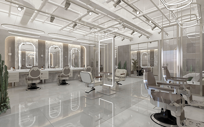 Berber Tezgahı Renk Seçimiyle Salon Atmosferini Değiştirme Yöntemleri